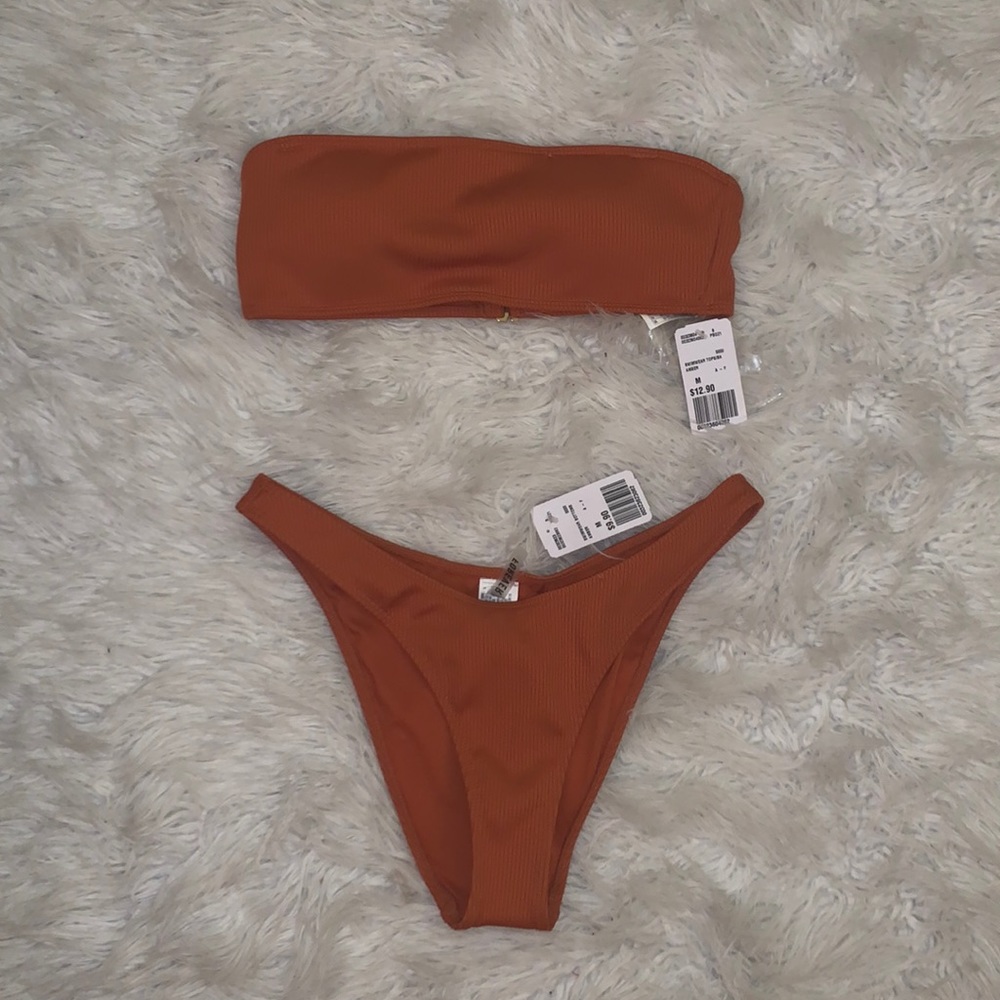 Forever 21 NWT Ribbed Two Piece Bikinis